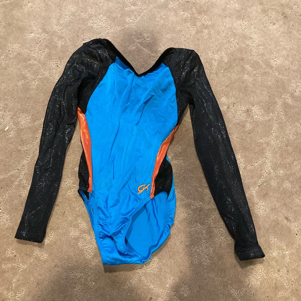 long sleeve gymnastics leotard